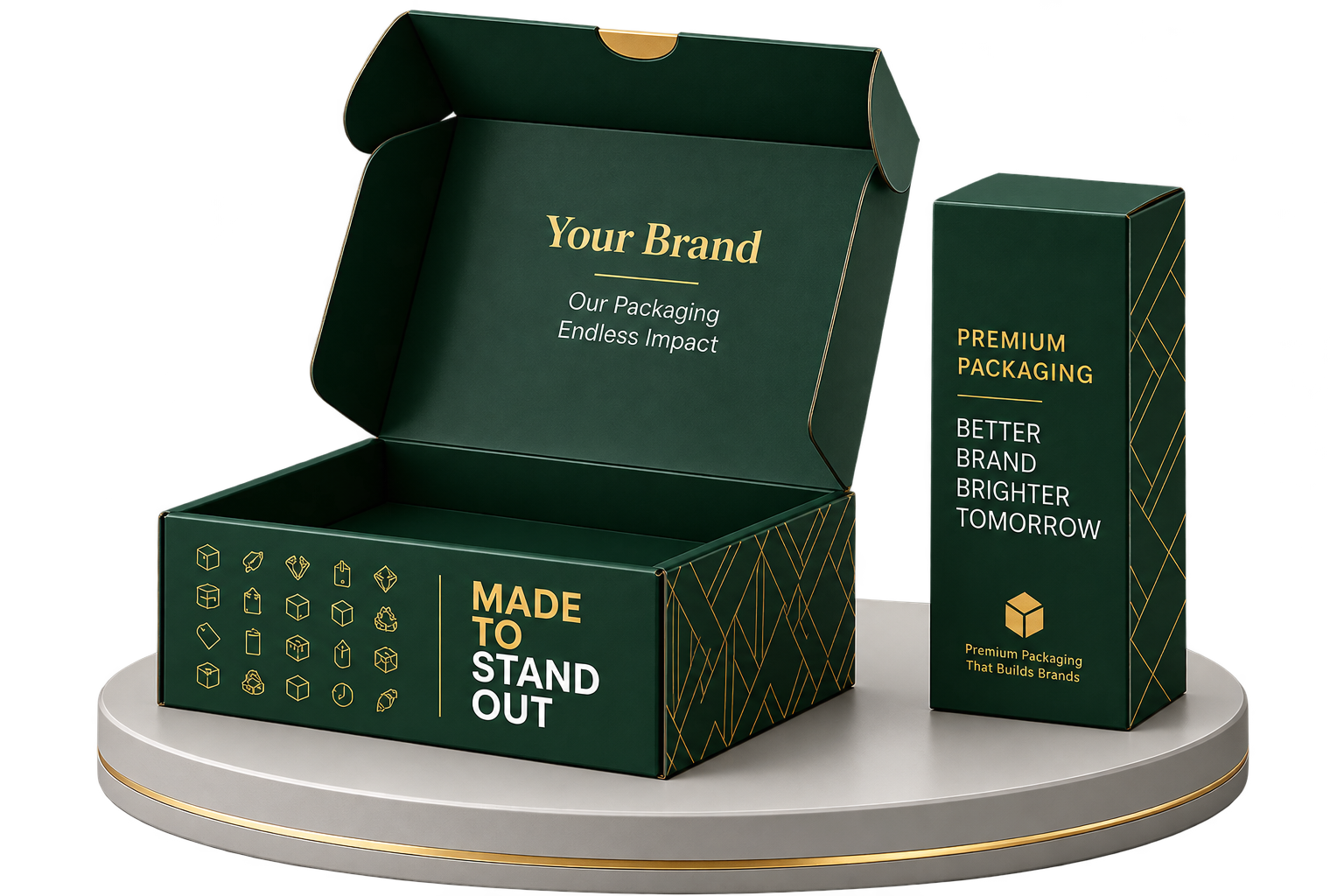 Custom packaging boxes